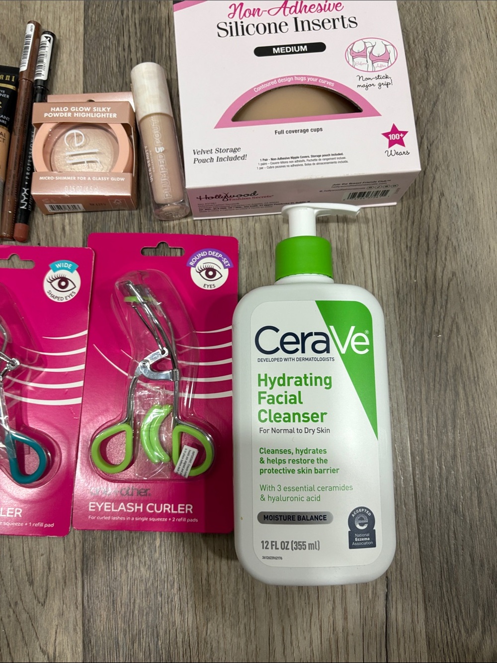 Brand new bundle of cosmetic products